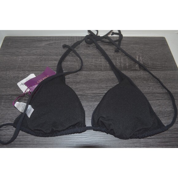 LASCANA Women's Black Triangle Bikini Top Size S - New with Tags - - Picture 2 of 4